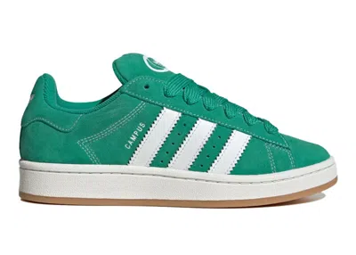 Pre-owned Adidas Originals Campus 00s (women's) Sneakers In Semi Court Green/core White/gum In Multi