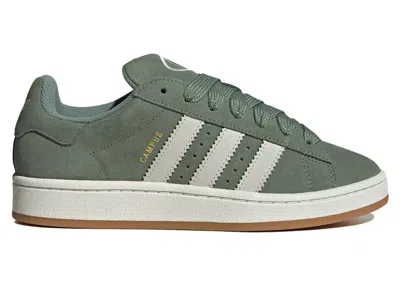 Pre-owned Adidas Originals Campus 00s (women's) Sneakers In Silver Green/off White/gum In Multi