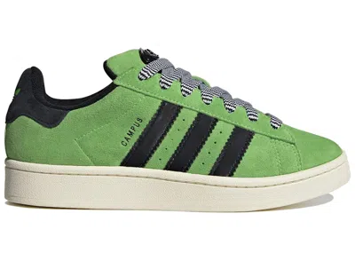 Pre-owned Adidas Originals Campus 00s (women's) Sneakers In Solar Green/core Black/off White In Multi