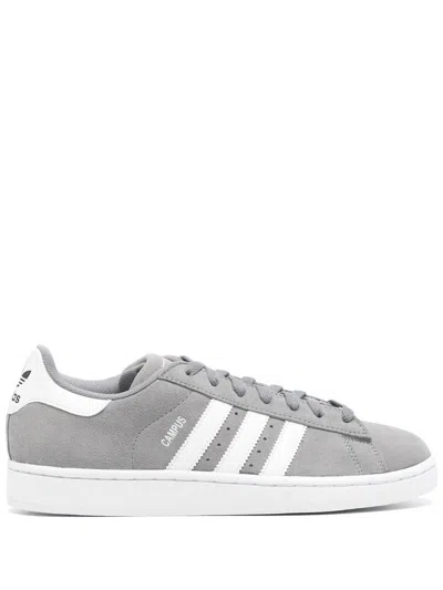 Adidas Originals Campus 2 Suede Sneakers In Grey/ftwwht/cblack