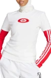 Adidas Originals Campus 2000 Cutout Logo T-shirt In White