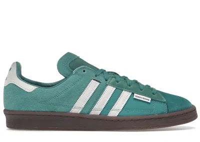 Pre-owned Adidas Originals Campus 80s Darryl Brown Sneakers In Active Green/off White/gum