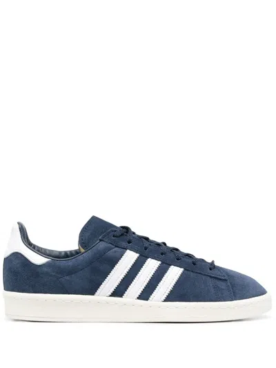 Adidas Originals Suede Campus 80s Low-top Sneakers In Blue