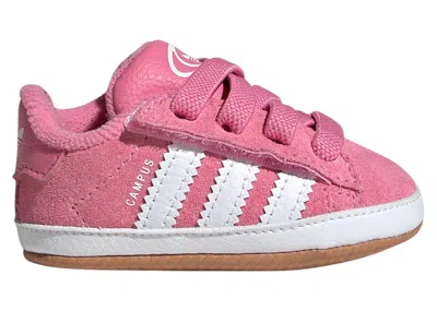 Pre-owned Adidas Originals Campus Crib Camp (crib) Sneakers In Bliss Pink/cloud White/gum