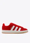 Adidas Originals Campus Low-top Suede Sneakers In Red