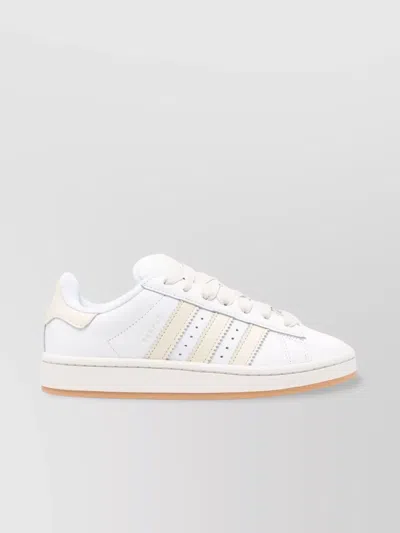 Adidas Originals Campus Sneakers With Perforated Silhouette In White