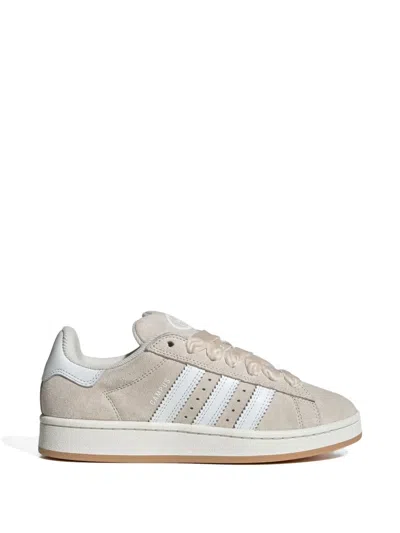 Adidas Originals Campus Striped Sneakers In Gray