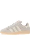 Adidas Originals Campus Three-striped Sneakers In Gold