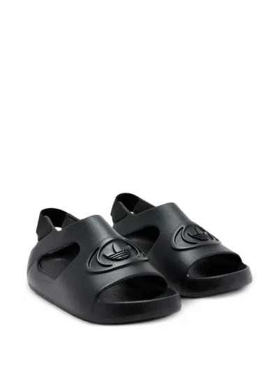 Adidas Originals Kids' Campus Trefoil-patch Cut-out Sandals In Multi