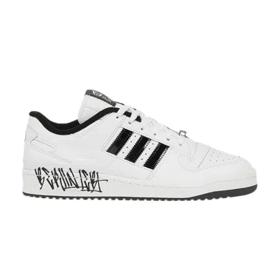 Pre-owned Adidas Originals Capital Bra X Forum Low 'berlin Lebt' In White