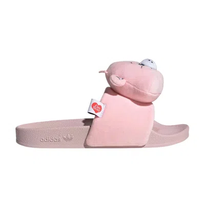 Pre-owned Adidas Originals Care Bears X Adidas Wmns Adilette Slide 'clear Pink' | Women's Size 9.5