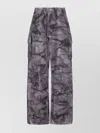 Adidas Originals Cargo Trousers With Side Stripes And Loops In Gray