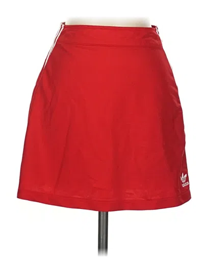 Pre-owned Adidas Originals Casual Skirt In Red