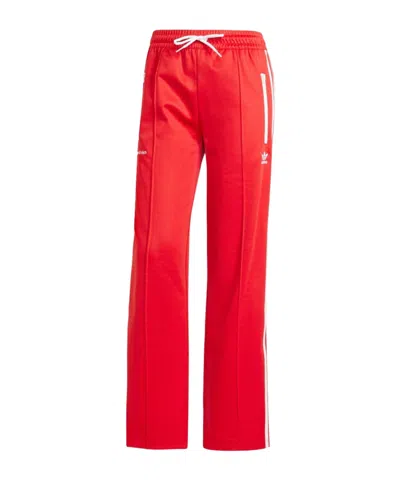 Adidas Originals Casual Sports Pants In Red