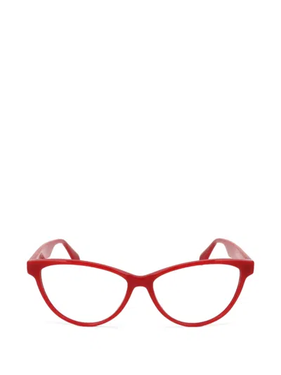 Adidas Originals Cat-eye Frame Glasses In Red