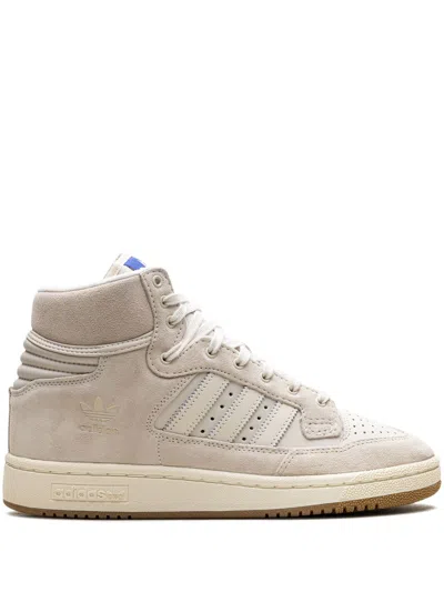Adidas Originals Centennial 85 Hi "off White" Sneakers In Neutrals