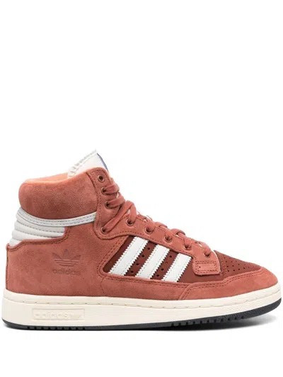 Adidas Originals Centennial 85 High-top Sneakers In 褐色