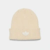 Adidas Originals Chenille Beanie Hat In Ivory