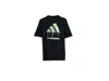 Adidas Originals Big Kid Boys Crew Neck Short Sleeve Regular Fit Graphic T-shirt In Black