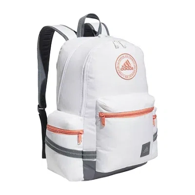 Adidas Originals City Icon Backpack In White