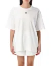 Adidas Originals Adidas Essentials Lifestyle Trefoil Logo Cotton T-shirt In White