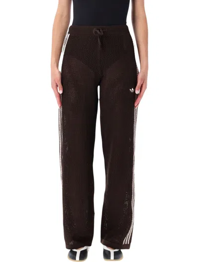 Adidas Originals Classic Track Pants With Elevated Comfort - Regular Fit In Marrone