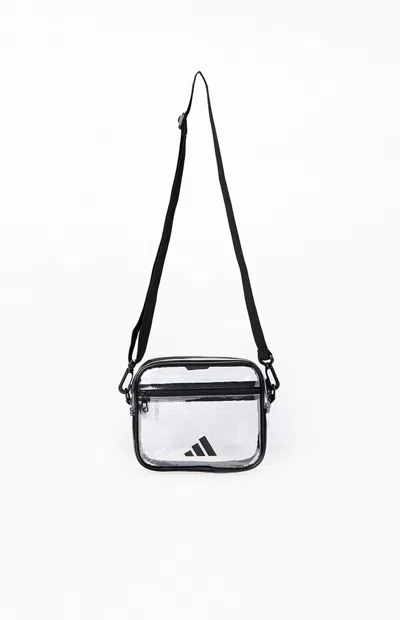 Adidas Originals Clear Crossbody Bag In Transparent