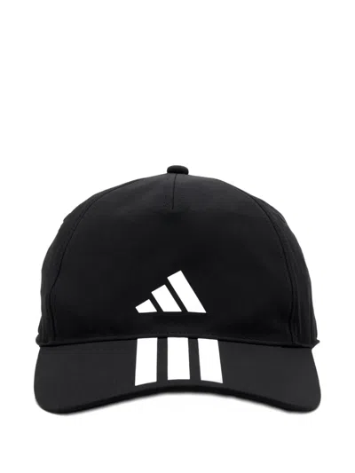 Adidas Originals Climaproof 3-stripes Baseball Cap In Black
