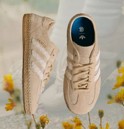 Pre-owned Adidas Originals Clot ×  Gazelle Indoor By Edison Chen Ih3144 Us Men's 4-13 In Beige
