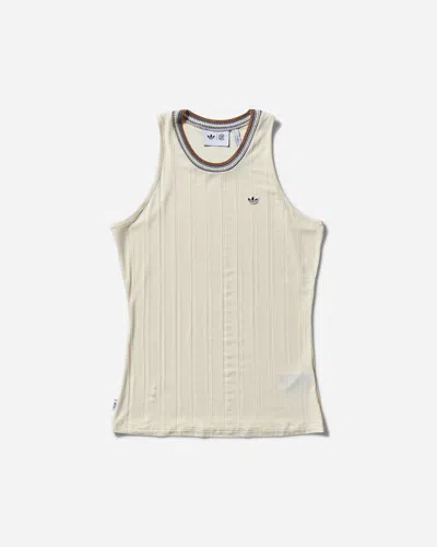 Adidas Originals Clot By Edison Chen Rib Tank Top Cream In White | ModeSens