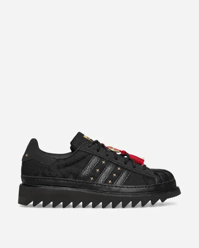 Adidas Originals Clot By Edison Chen Superstar Sneakers Core Black In Multicolor