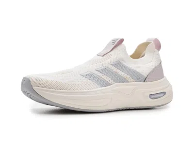 Adidas Originals Cloudfoam Cuxxion - Sock Shoes Women's Boots White/matte Silver/ice Purple: 6.5 B - Medium In Neutral