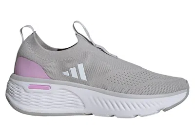 Pre-owned Adidas Originals Cloudfoam Go Sock (women's) Sneakers In Grey Two/cloud White/bliss Lilac