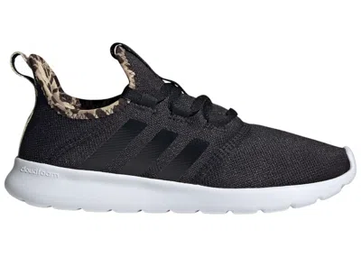 Pre-owned Adidas Originals Cloudfoam Pure 2.0 (women's) Sneakers In Core Black/sandy Beige In Multi