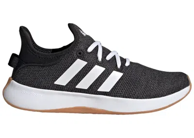 Pre-owned Adidas Originals Cloudfoam Pure Grey (women's) Sneakers In Core Black/cloud White/grey Six
