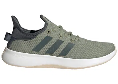 Pre-owned Adidas Originals Cloudfoam Pure (women's) Sneakers In Tent Green/legend Ivy/wonder White In Multi