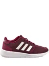 Adidas Originals Cloudfoam Qt Racer Three-stripe Sneakers In Red
