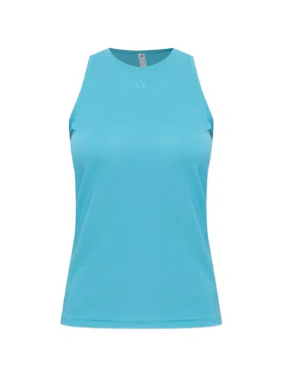 Adidas Originals Club Tennis Racer-back Tank Top In Blue