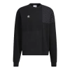 Adidas Originals Cny Limited Pattern Printing Sports Round Neck Pullover Black