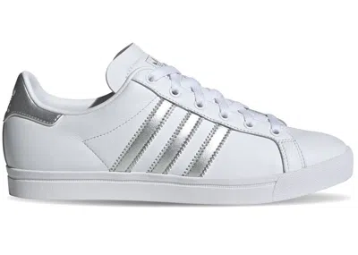 Pre-owned Adidas Originals Coast Star White (women's) Sneakers In Cloud White/silver Metallic/core Black