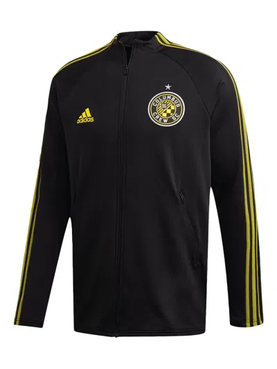 Adidas Originals Columbus Crew Sc 2020 Anthem Sweatshirt In Blue