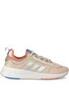 Adidas Originals Comfort Runner Three-stripe Sneakers In Neutral