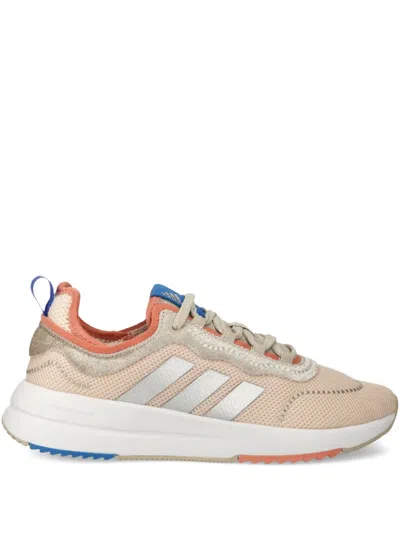 Adidas Originals Comfort Runner Three-stripe Sneakers In Neutral