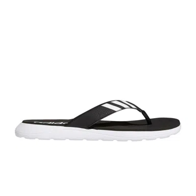 Pre-owned Adidas Originals Comfort Sandal 'black White'