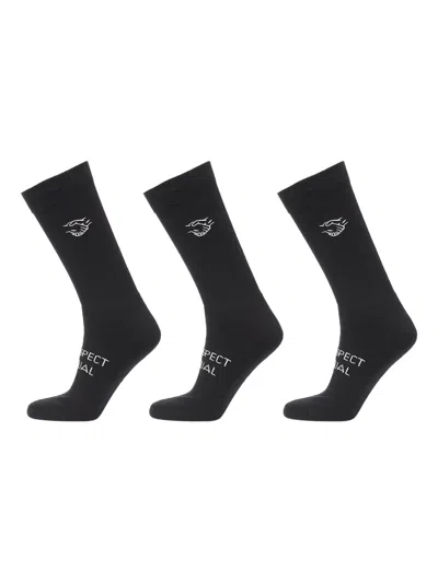 Adidas Originals Consortium Graphic Socks In Black