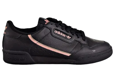 Pre-owned Adidas Originals Continental 80 Black (women's) Sneakers In Core Black/trace Pink/copper Metallic