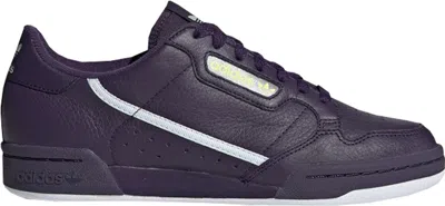 Pre-owned Adidas Originals Continental 80 (women's) Sneakers In Legend Purple/cloud White/ice Mint In Multi