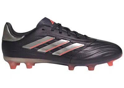 Pre-owned Adidas Originals Copa Pure 2 Elite Fg Sneakers In Aurora Black/platinum Metallic/turbo