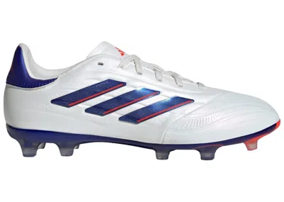 Pre-owned Adidas Originals Copa Pure 2 Elite Fg Sneakers In Cloud White/lucid Blue/solar Red In Multi