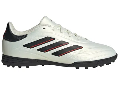 Pre-owned Adidas Originals Copa Pure Ii League Turf Sneakers In Ivory/core Black/solar Red